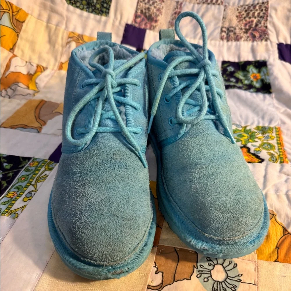 UGG Neumel Suede Chukka Boots - Freshwater Blue